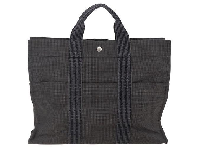 Borsa Her Line MM di Hermès Grigio - vista 2