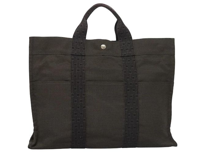 Borsa Her Line MM di Hermès Grigio - vista 2