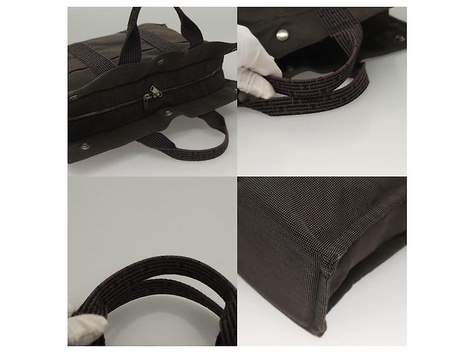Borsa Her Line MM di Hermès Grigio - vista 4