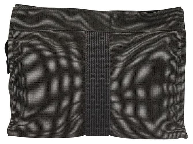 Clutch Her Line di Hermès Grigio - vista 2