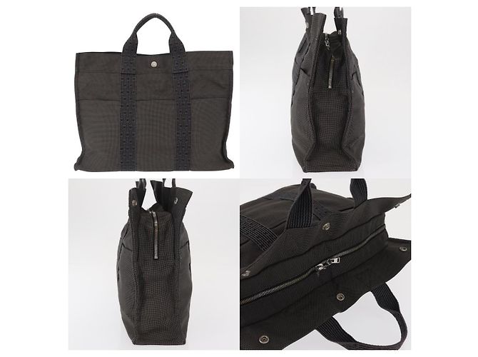 Borsa Her Line MM di Hermès Grigio - vista 3