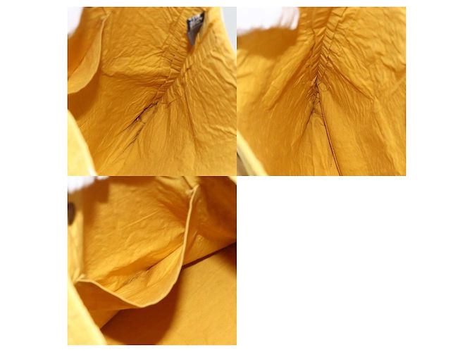 Hermès Amedaba GM Tote Tasche Gelb - Ansicht 6