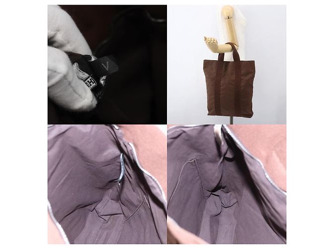 Borsa Tote Her Line di Hermès Marrone - vista 6