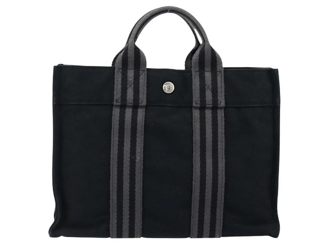 Borsa Hermès Fourre Tout PM Nero - vista 2