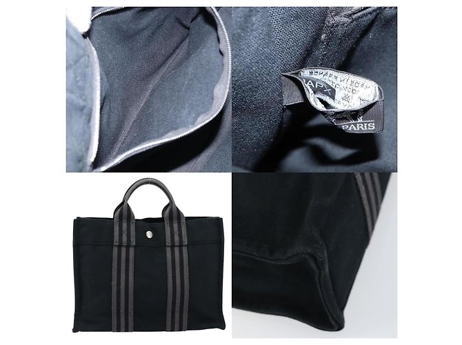 Borsa Hermès Fourre Tout PM Nero - Ansicht 5