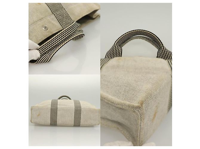 Borsa Fourre Tout MM di Hermès Grigio - vista 4