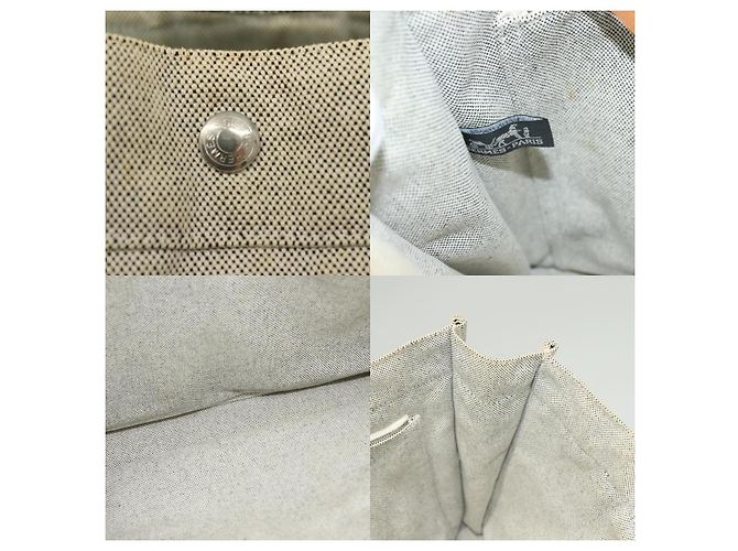 Borsa Fourre Tout MM di Hermès Grigio - vista 6