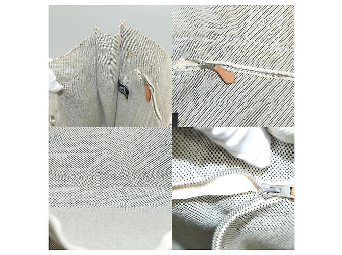Borsa Fourre Tout MM di Hermès Grigio - vista 7