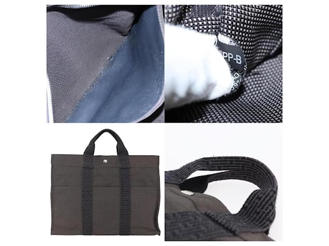 Borsa Hermès Her Line MM Grigio - vista 5