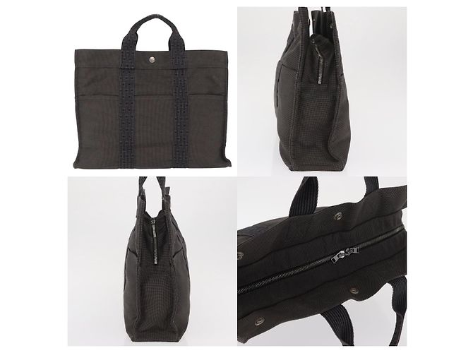 Borsa Her Line MM di Hermès Grigio - vista 3