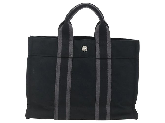 Borsa Hermès Fourre Tout PM Nero - vista 2