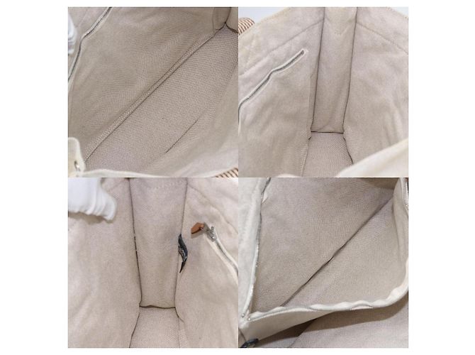Borsa Fourre Tout MM di Hermès Beige - vista 6
