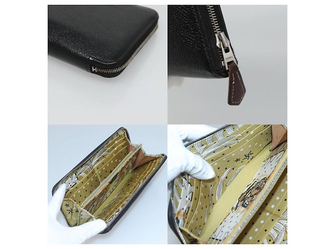Carteira Longa Azap Hermès Preto - Ansicht 4