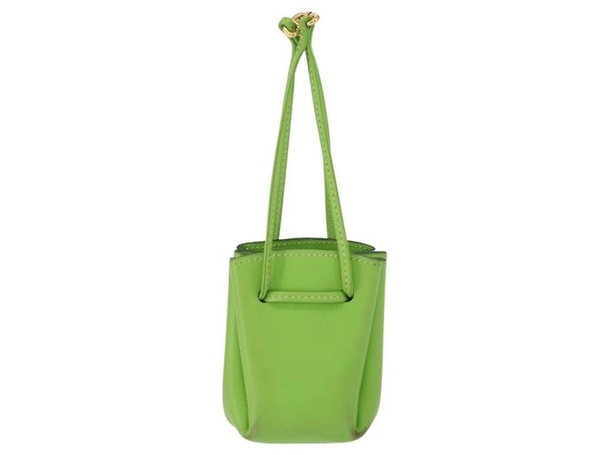 Bolso Vespa Hermès de piel verde - vista 2