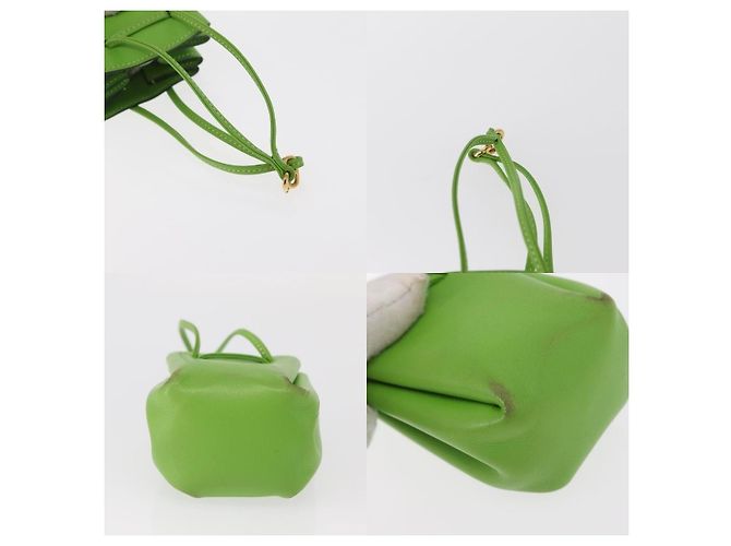 Bolso Vespa Hermès de piel verde - vista 4