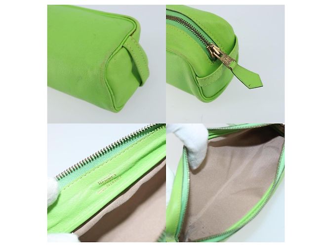 Hermès Scribe Stiftetui Grün - Ansicht 4