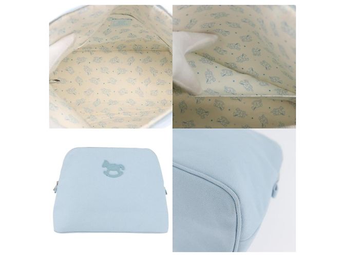 Hermès Hermes Bolide Pouch GM Blue - view 5