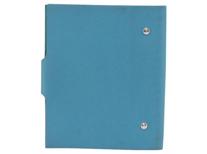 Hermès Copertura per Note Hermes Yuris GM Blu - vista 2