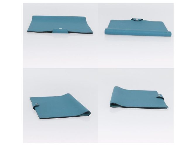 Hermès Copertura per Note Hermes Yuris GM Blu - vista 3