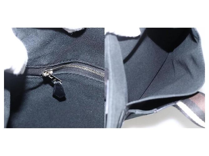 Hermès Tote Bag Horizontal MM Schwarz - Ansicht 7