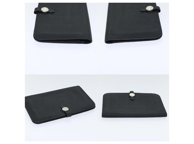 Cartera Larga Dogon GM de Hermès Negro - vista 3