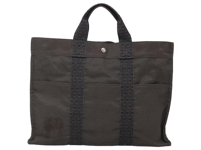 Borsa Her Line MM di Hermès Grigio - vista 2