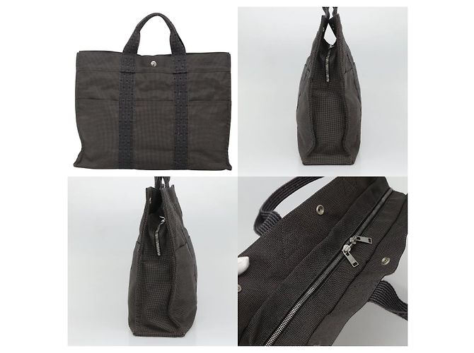 Borsa Her Line MM di Hermès Grigio - vista 3