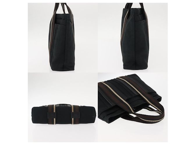 Hermès Troca Horizontal PM Handtasche Schwarz - Ansicht 3