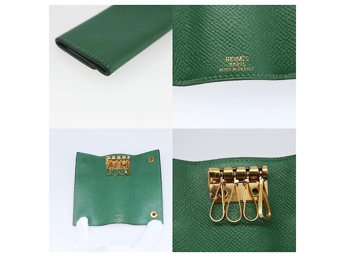 Estuche de Llaves 4 de Hermès Verde - vista 5