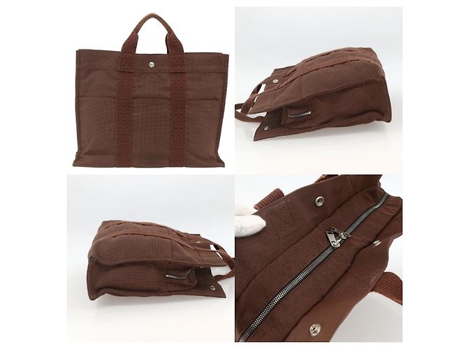 Hermès Her Line MM Handtasche Braun - Ansicht 3