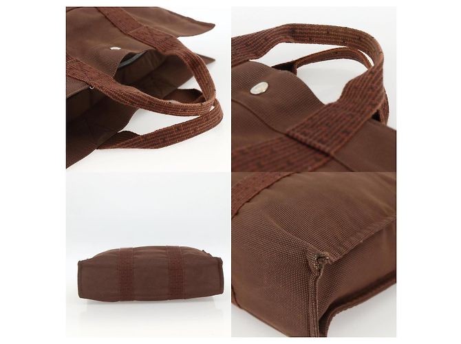 Hermès Her Line MM Handtasche Braun - Ansicht 4