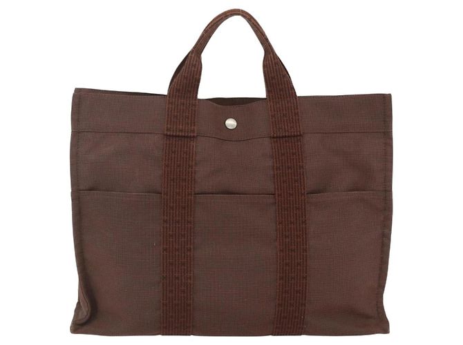 Borsa Tote Her Line MM di Hermès Marrone - vista 2