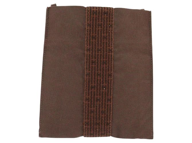 Borsa a Spalla Hermès Pochette Her Line MM Marrone - vista 2