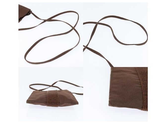 Borsa a Spalla Hermès Pochette Her Line MM Marrone - vista 4