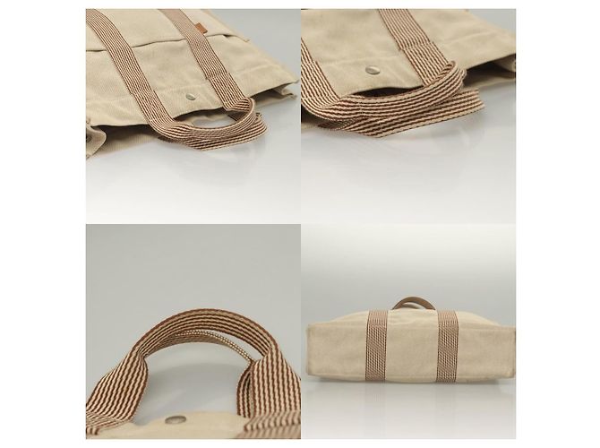 Borsa Fourre Tout MM di Hermès Beige - vista 4