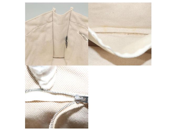 Borsa Fourre Tout MM di Hermès Beige - vista 7