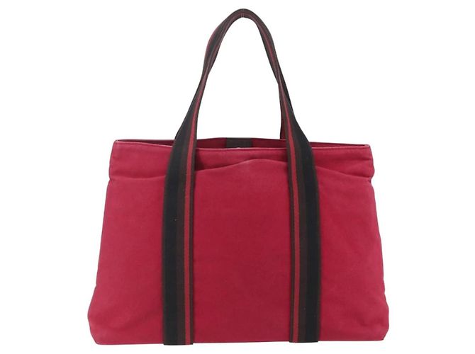 Hermès Troca Horizontal MM Tote Bag Rot - Ansicht 2