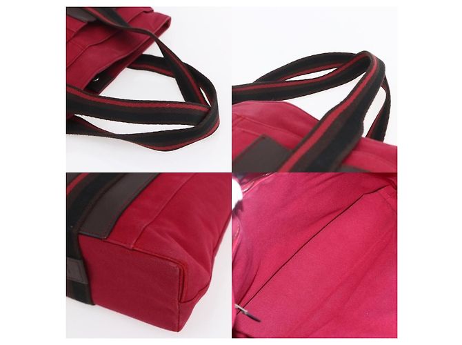 Hermès Troca Horizontal MM Tote Bag Rot - Ansicht 4