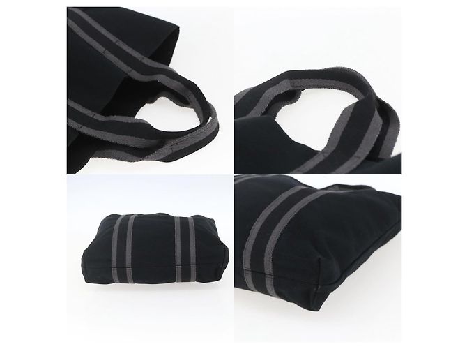 Hermès Fourre Tout Tragetasche Schwarz - Ansicht 4