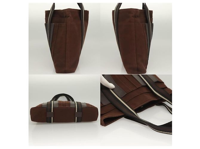 Hermès Troca Horizontal MM Handtasche Braun - Ansicht 3