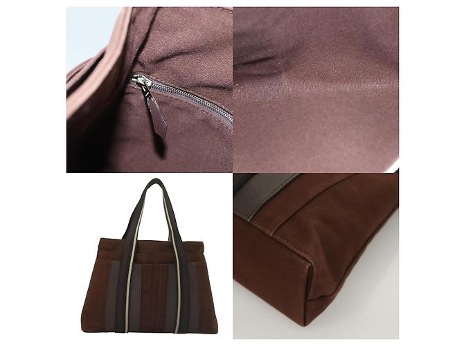 Hermès Troca Horizontal MM Handtasche Braun - Ansicht 5