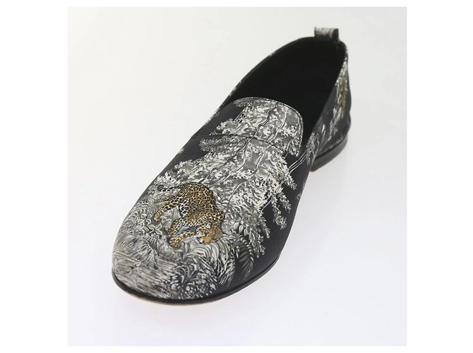 Hermès Hermes Jungle Semelle Lederschuhe Schwarz - Ansicht 2
