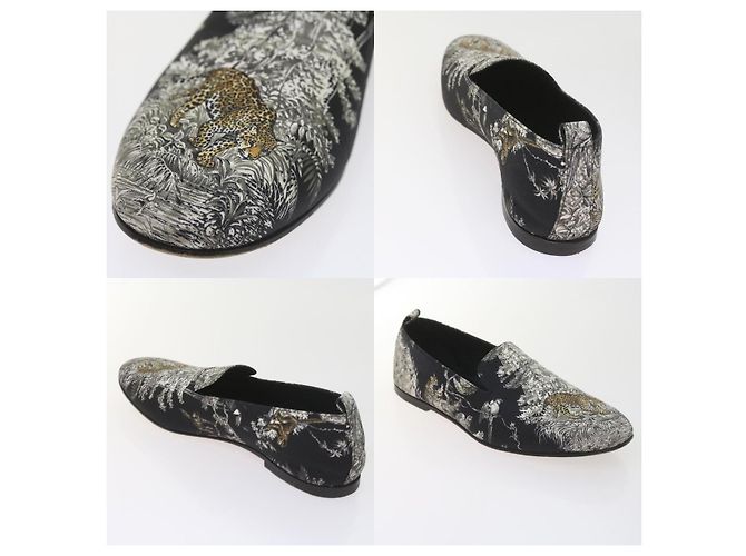 Hermès Hermes Jungle Semelle Lederschuhe Schwarz - Ansicht 3