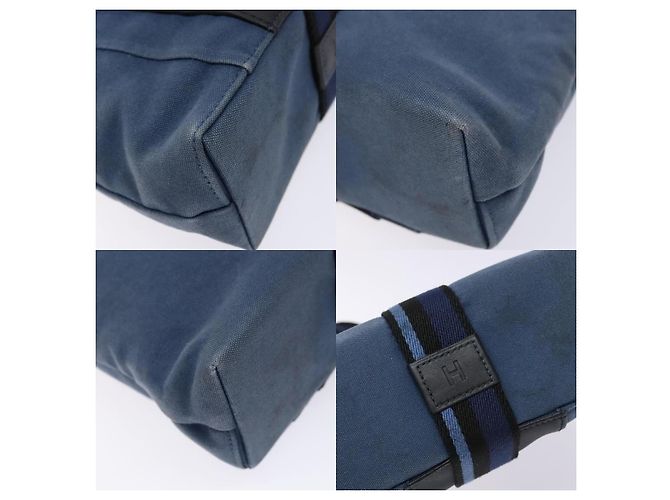 Hermès Troca Horizontal MM Tote Bag Blau - Ansicht 5