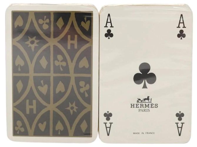 Carte da Gioco Hermès Carta Beige - vista 2