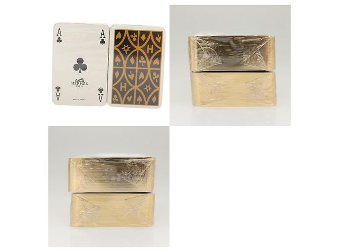 Carte da Gioco Hermès Carta Beige - vista 3