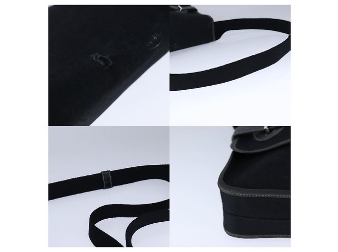 Borsa a Spalla Hermès Buenaventura Nero - vista 4