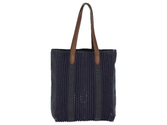 Hermès Calicut Denim Tote Blau - Ansicht 2