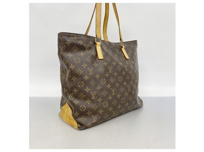Borsa Tote Cabas Mezzo Monogramma Louis Vuitton Marrone - vista 2