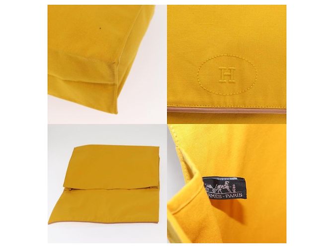 Borsa Clutch Birkin di Hermès Giallo - vista 5